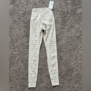 tavi highwaistwd leggings sandstone space dye cream XS